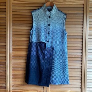 Arlene Wohl Handwoven Design Ombré Jacket